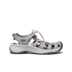 Women's Astoria West Sandal  |  Grey/Coral