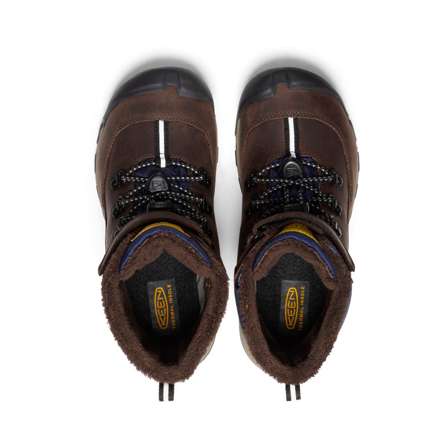 Big Kids' Kanibou Waterproof Winter Boot | Java/Naval Academy - Image 4