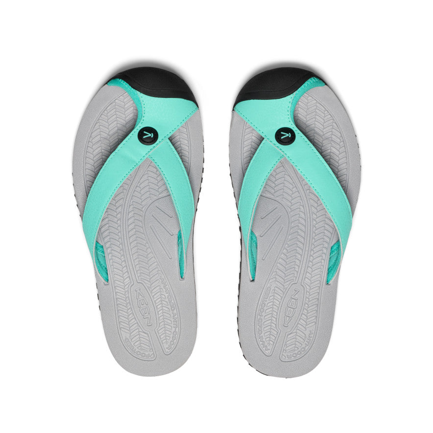 Women's Barbados Flip-Flop | Pool Blue/Bright Aqua - Image 4