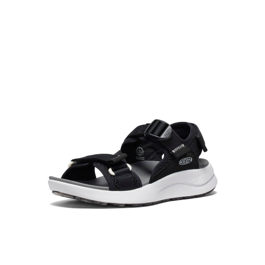 Women's Elle Sport Backstrap Sandal | Black/Steel Grey - Image 3