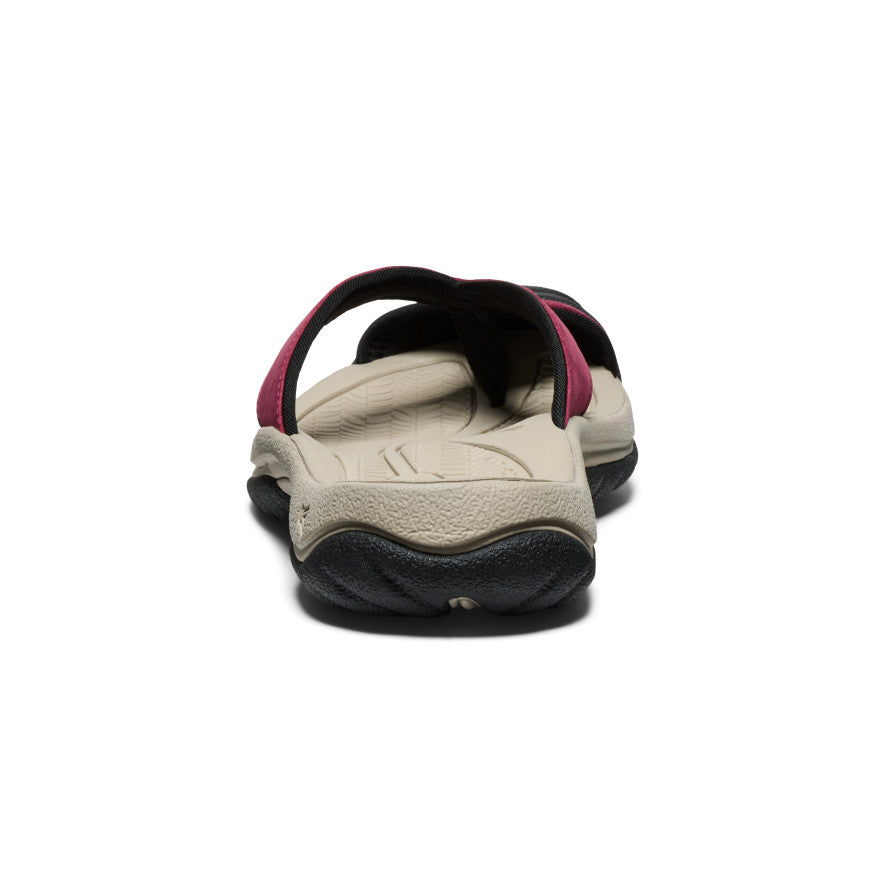 Women's Waimea Leather Flip-Flop | Beaujolais - Image 4
