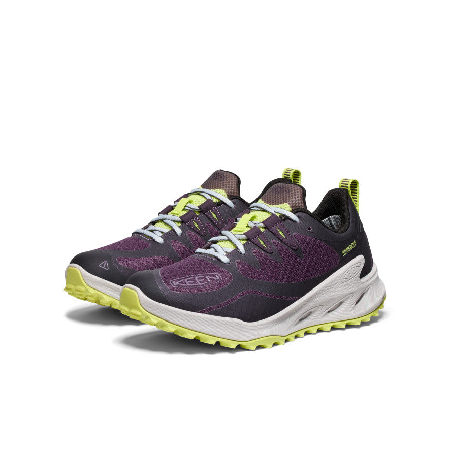 Women's Zionic Waterproof Hiking Shoe | Plum Perfect/Daiquiri Green - Image 2
