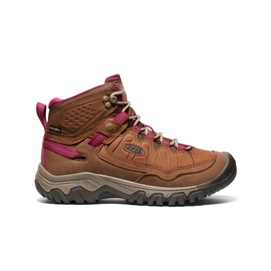 Women's Targhee IV Waterproof Hiking Boot | Bison/Beaujolais