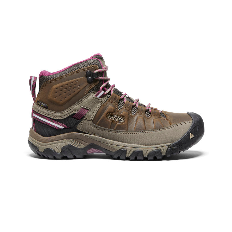 Women's Targhee III Waterproof Mid | Weiss/Boysenberry - Image 9