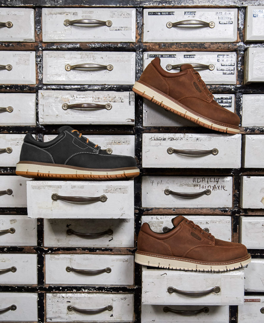 Men's San Jose Oxford (Soft Toe) | Gingerbread/Off White - Image 7