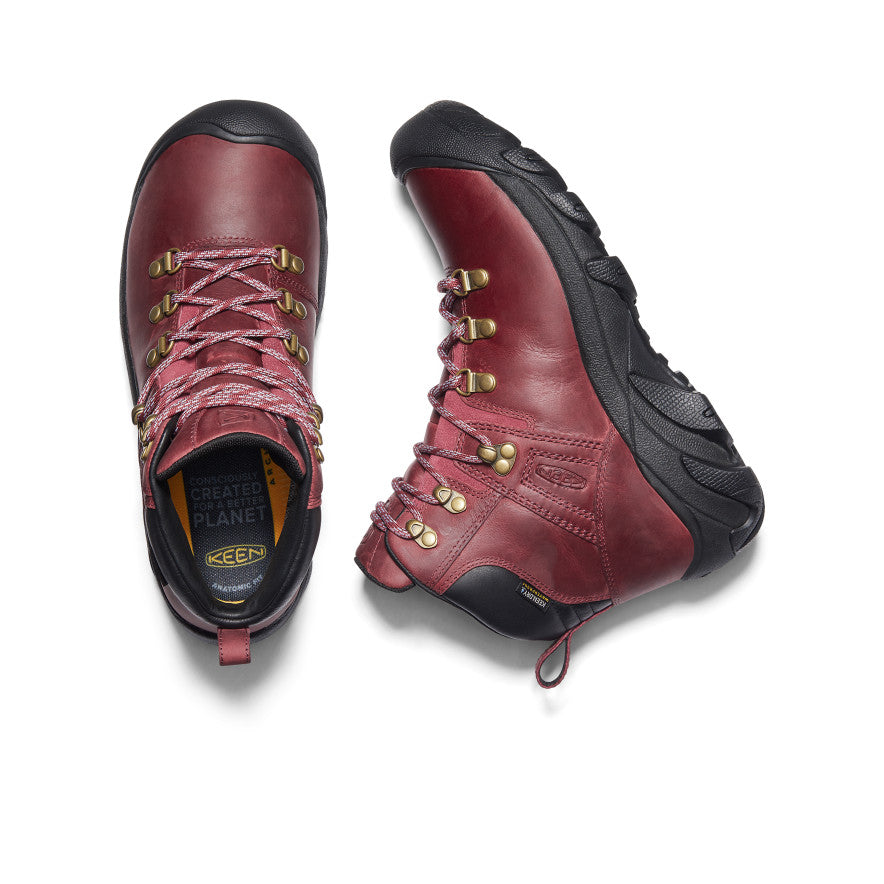 Women's Pyrenees Waterproof Hiking Boot | Tibetan Red/Black - Image 4