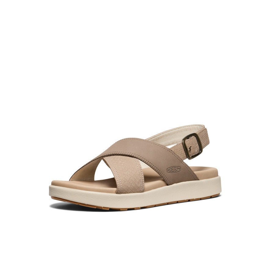 Women's Elle Luxe Backstrap Sandal | Plaza Taupe/Brindle - Image 2