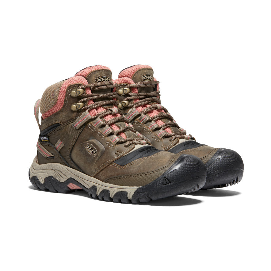 Women's Ridge Flex Waterproof Boot | Timberwolf/Brick Dust - Image 2