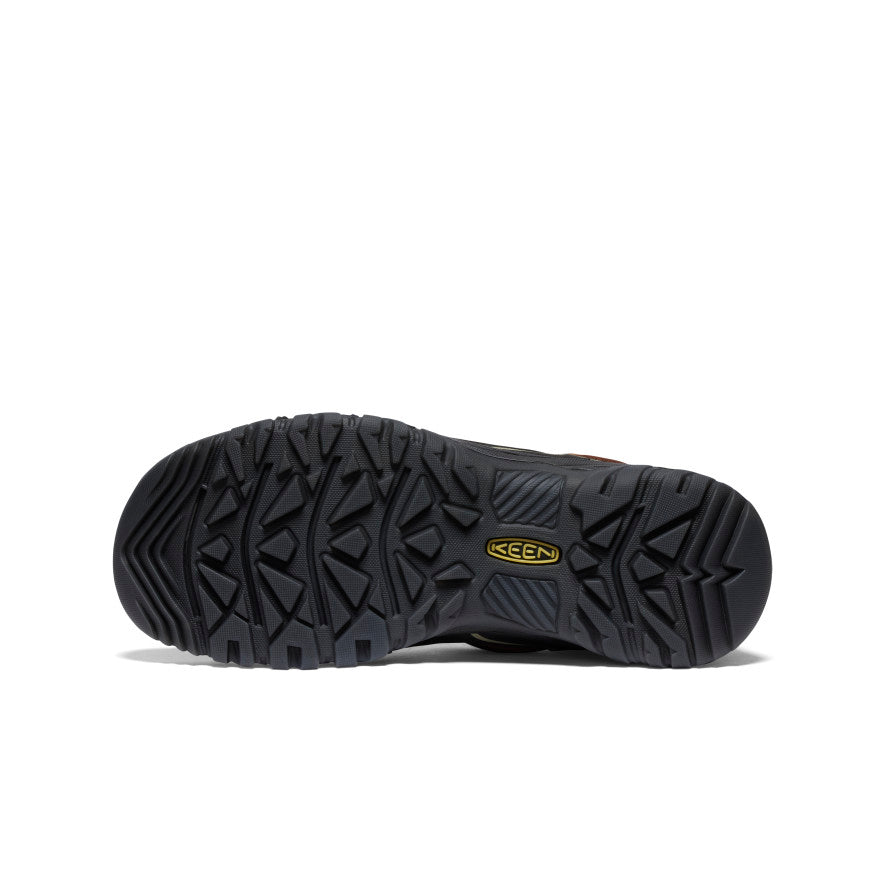 Men's Targhee IV Wide Waterproof Hiking Shoe | Bison/Black - Image 6