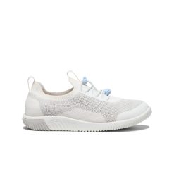 Big Kids' KNX Knit Sneaker  |  Star White/Skyway