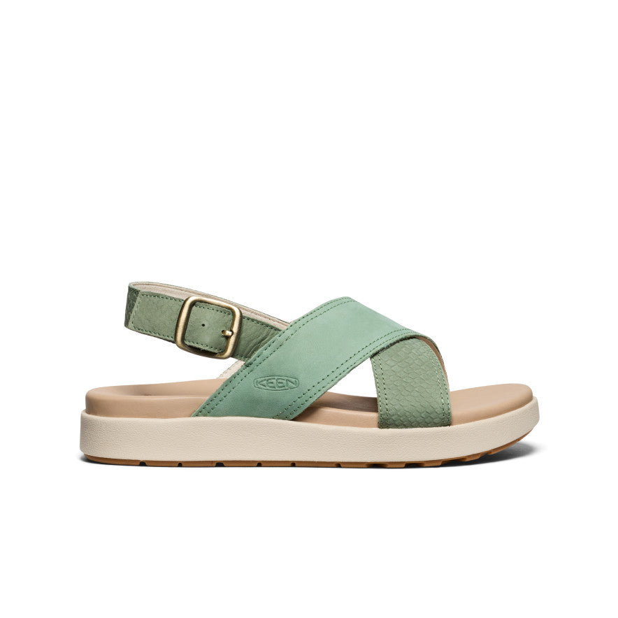 Women's Elle Luxe Backstrap Sandal | Granite Green/Granite Green