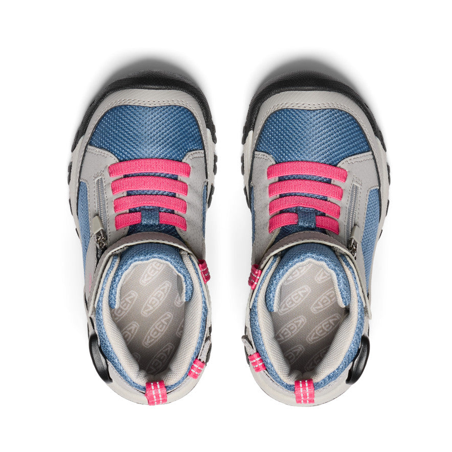 Little Kids' Targhee Boundless Hiking Boot | Alloy/Rouge Red - Image 4