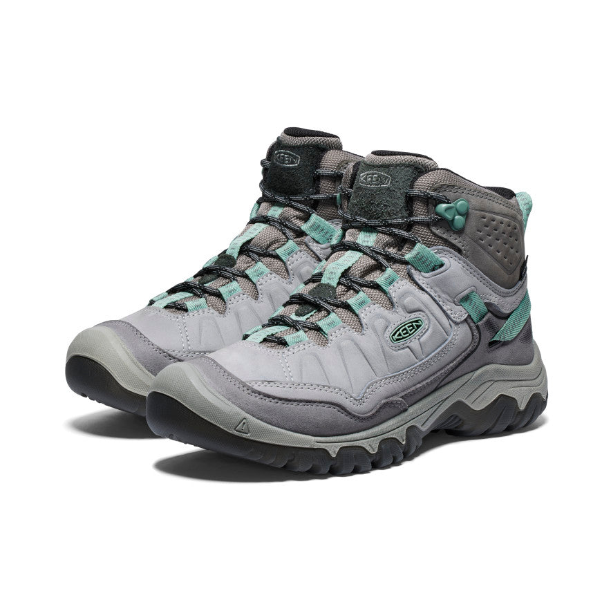 Women's Targhee IV Waterproof Hiking Boot | Alloy/Granite Green - Image 2